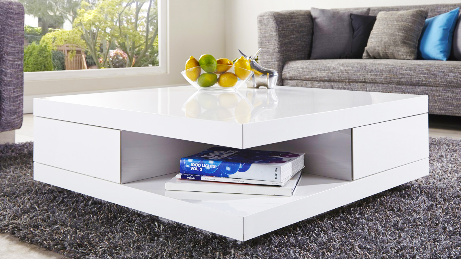 modern living room coffe table