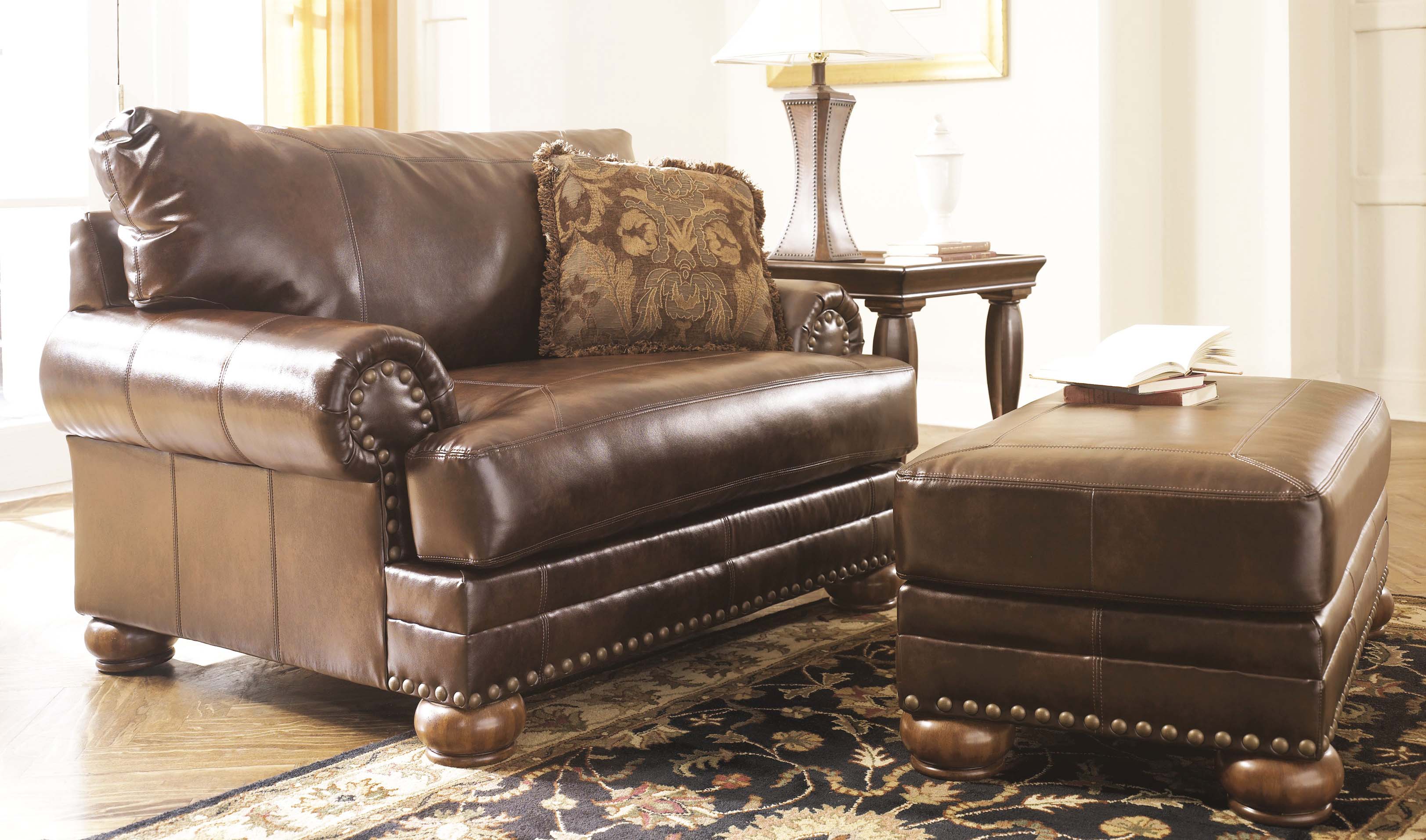 How To Decorate Living Room With Leather Chair Ottoman Roy Home