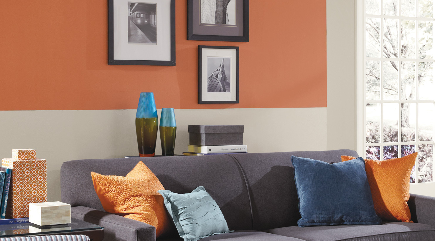 living paint colors decorate furniture schemes