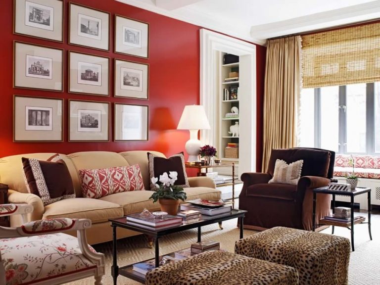 Red Living Room Ideas to Decorate Modern Living Room Sets | Roy Home Design