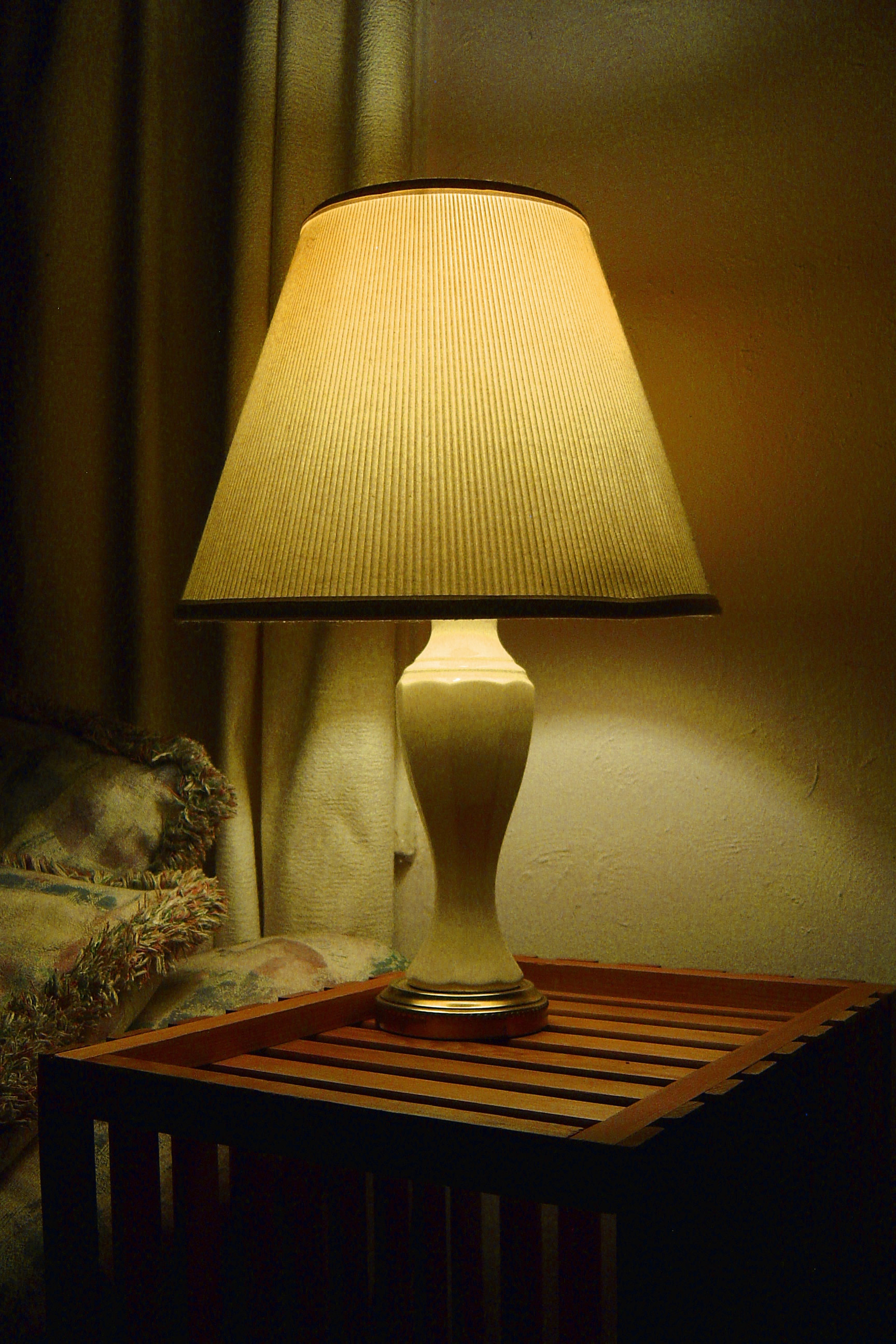 living lamps table desk wooden decor lights