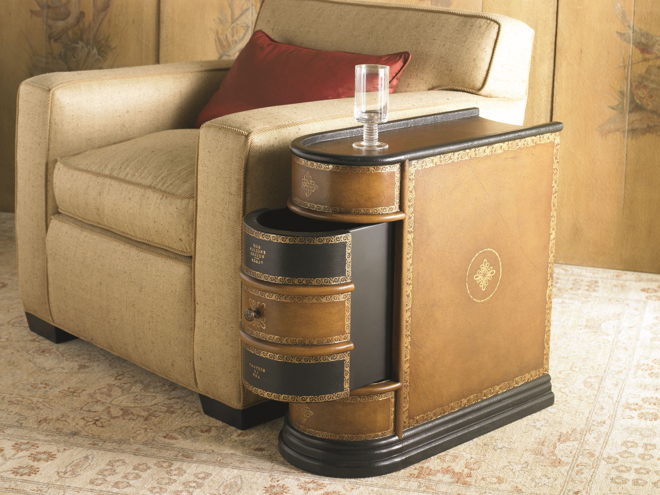 end tables in living room