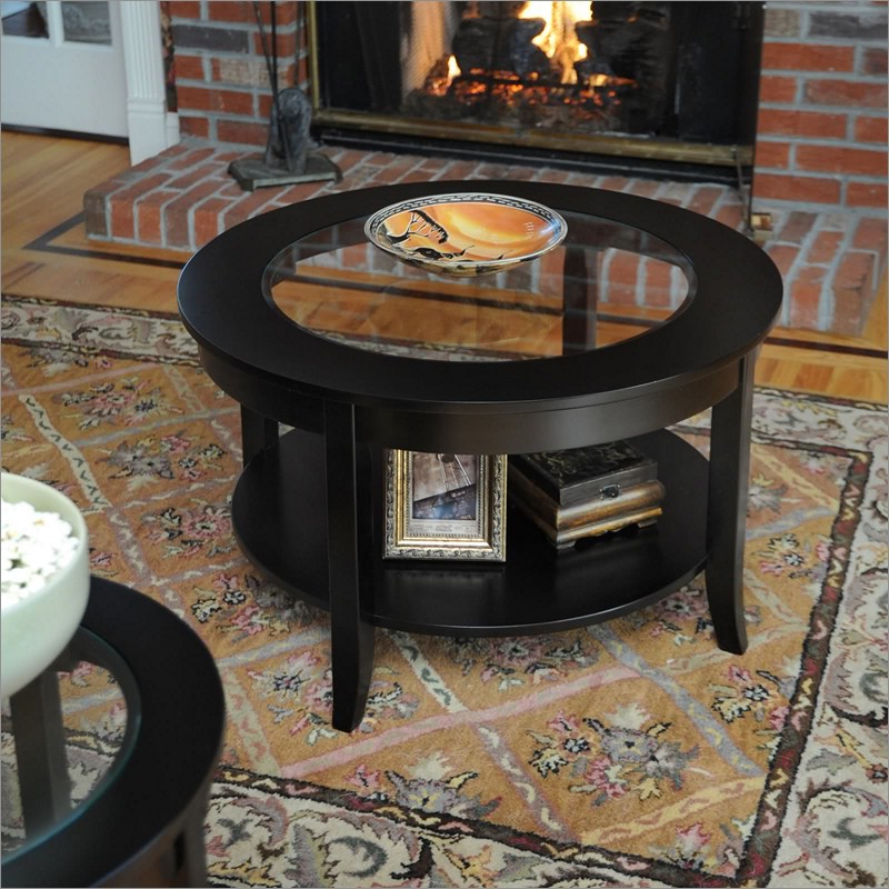 30 Inch Round Coffee Table Collection | Roy Home Design