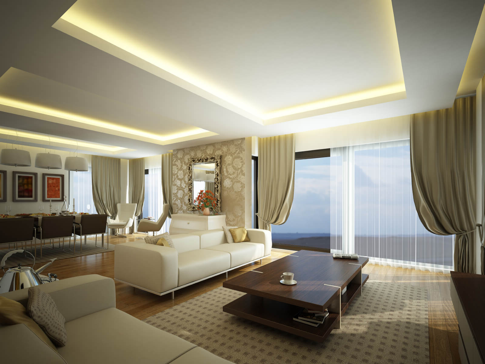 Living Room Lighting Ideas For High Ceilings