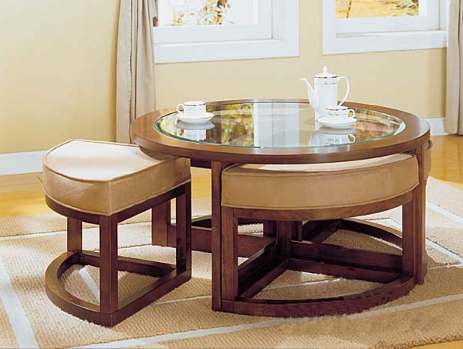 Coffee Table With Chairs Underneath | Roy Home Design