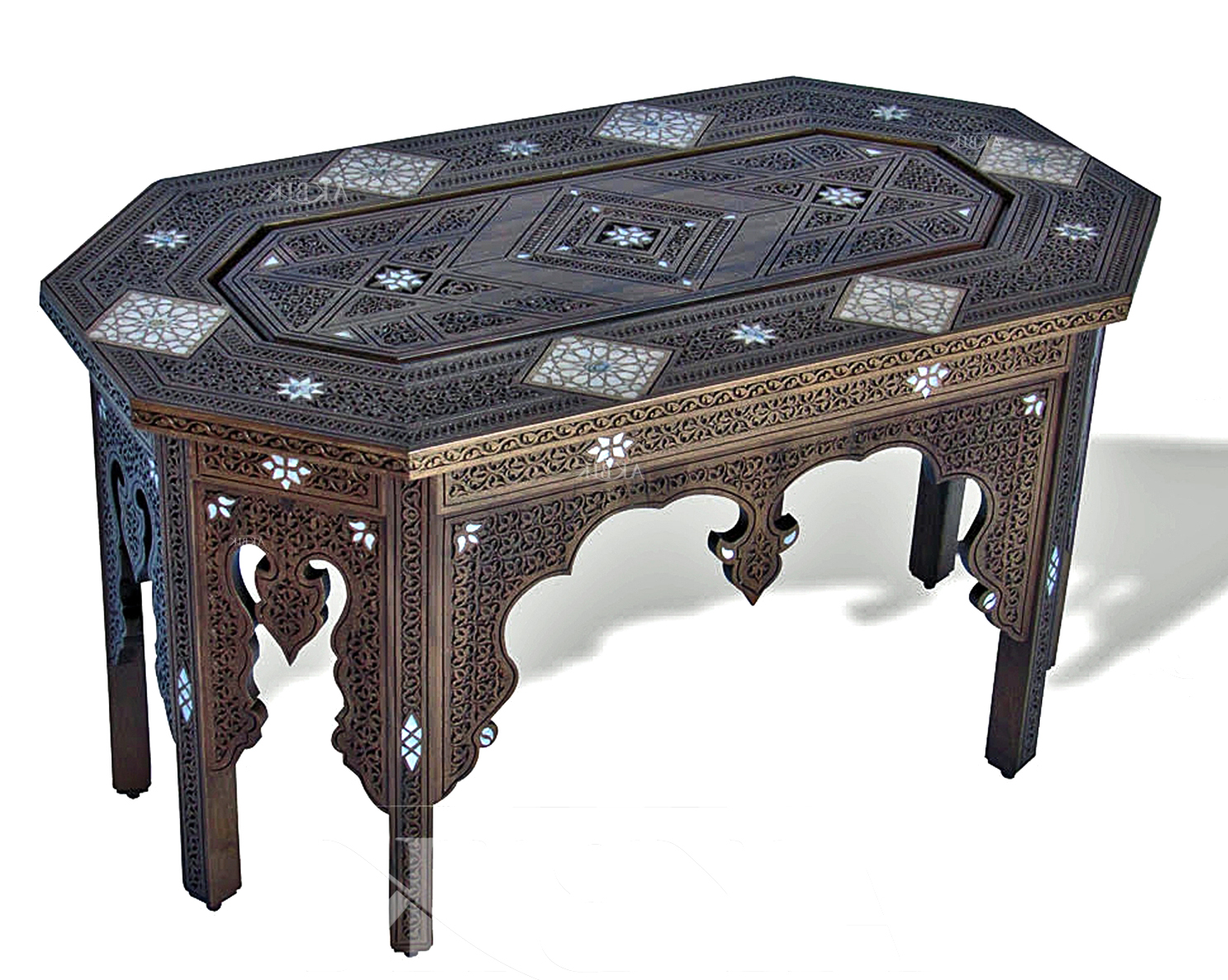Moroccan Style Coffee Table Furniture | Roy Home Design
