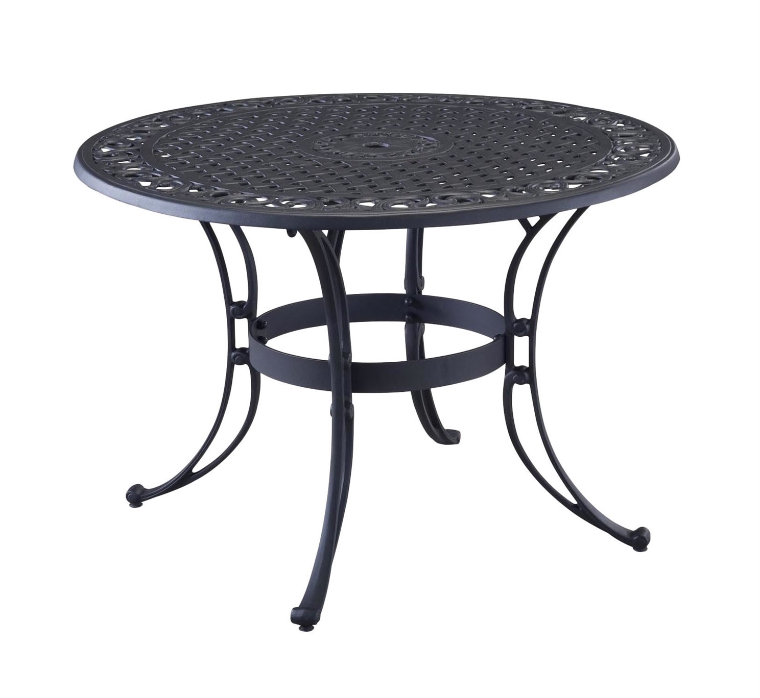 Outdoor Coffee Table With Umbrella Hole Design | Roy Home Design