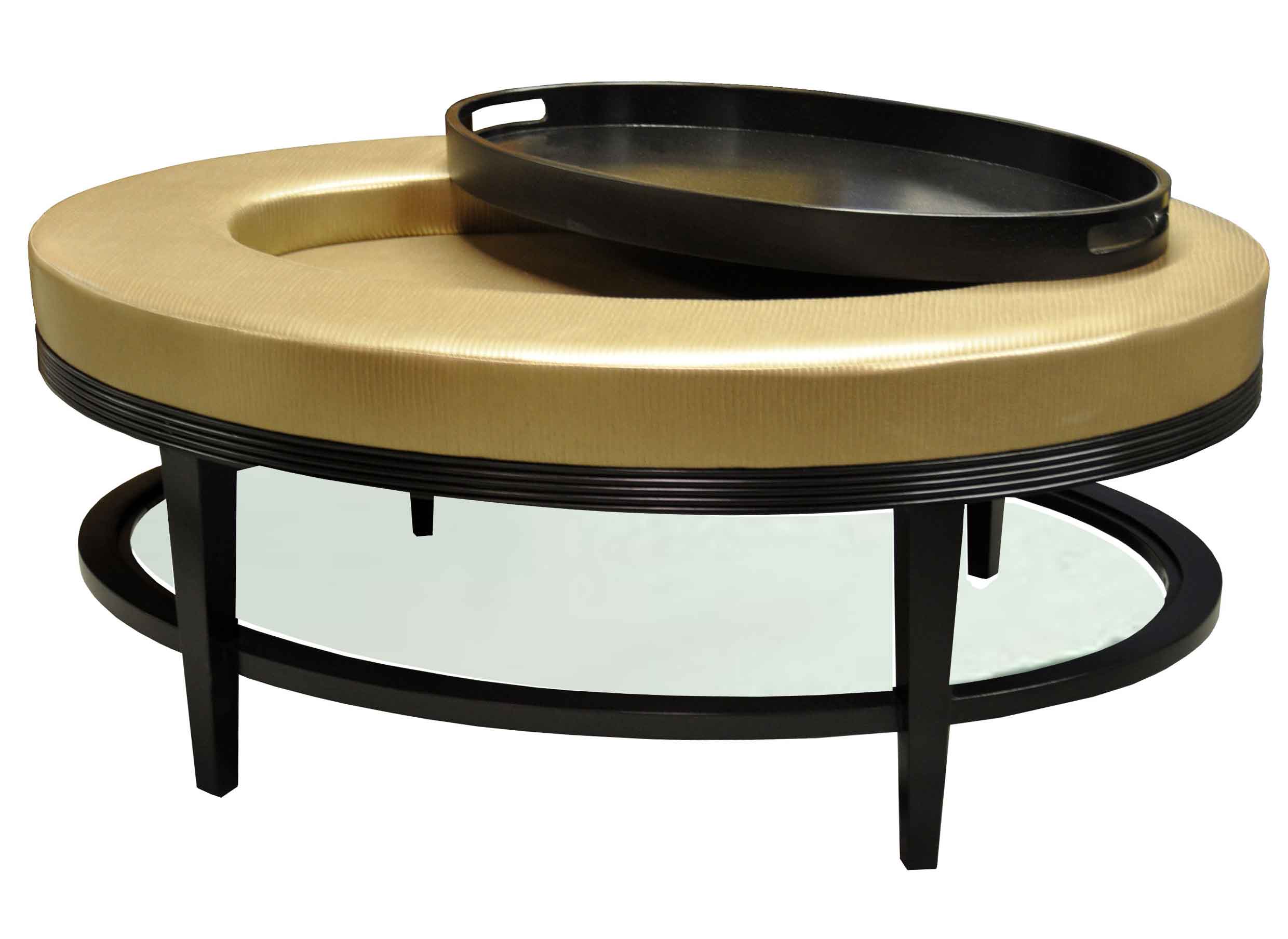 Gold Coffee Table Tray