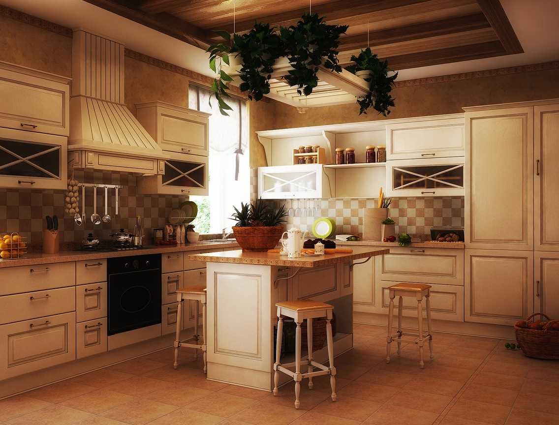 kitchen design idea for older house