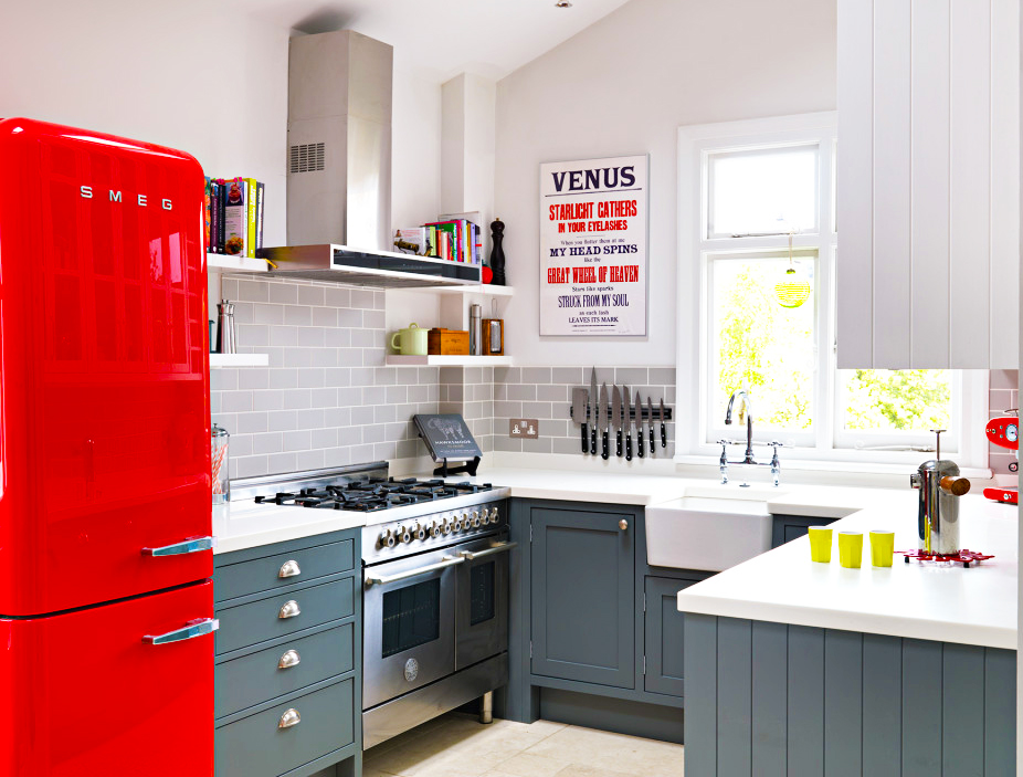 kitchen-design-designs-with-oak-wood-grey-kitchen-cabinet-ideas-with-big-red-refrigerator-in-traditional-kitchen-style