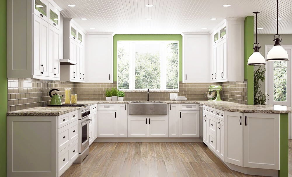 White Kitchen Cabinet for Great-Looking Kitchen Decor