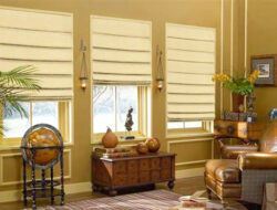 Roman Blinds Diy Instruction for Windows Decorations