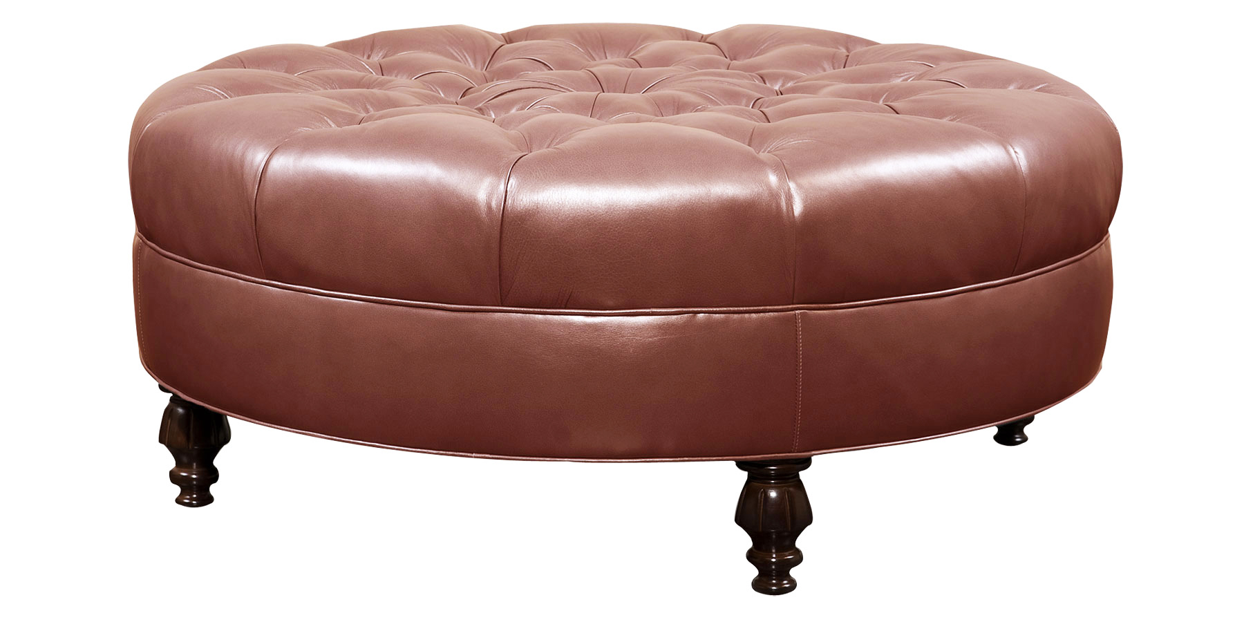 Tufted coffee table for elegance, creativity and luxury: black small round leather and fabric tufted coffee table ottoman for living room