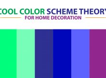 Cool color scheme theory for home decoration to combine matching color palette from the colour wheel design for best color combinations