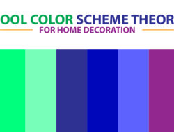 Cool Color Scheme Theory for Home Decoration
