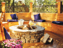 Wood Working Project: Fire Pit Bench DIY