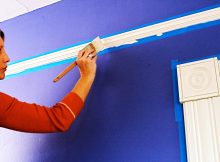 best-wall-painting-color-design-for-home-inteior-ideas-by-small-size-brush-painting-with-duct-tape