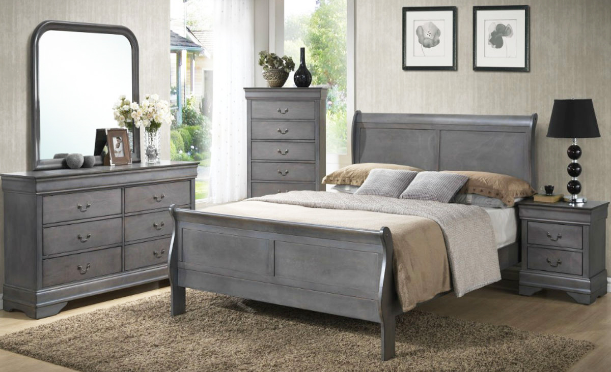 grey bedroom furniture packages