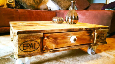 Table and Desk Ideas from Pallet