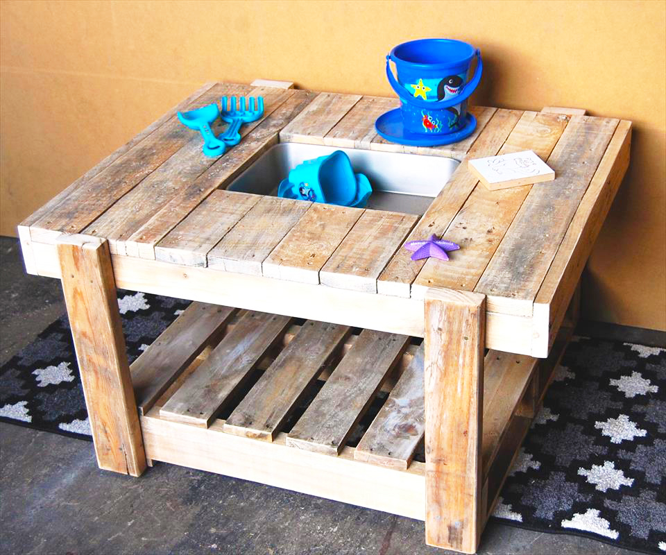 Kids Furniture Ideas from Wooden Pallet | Roy Home Design