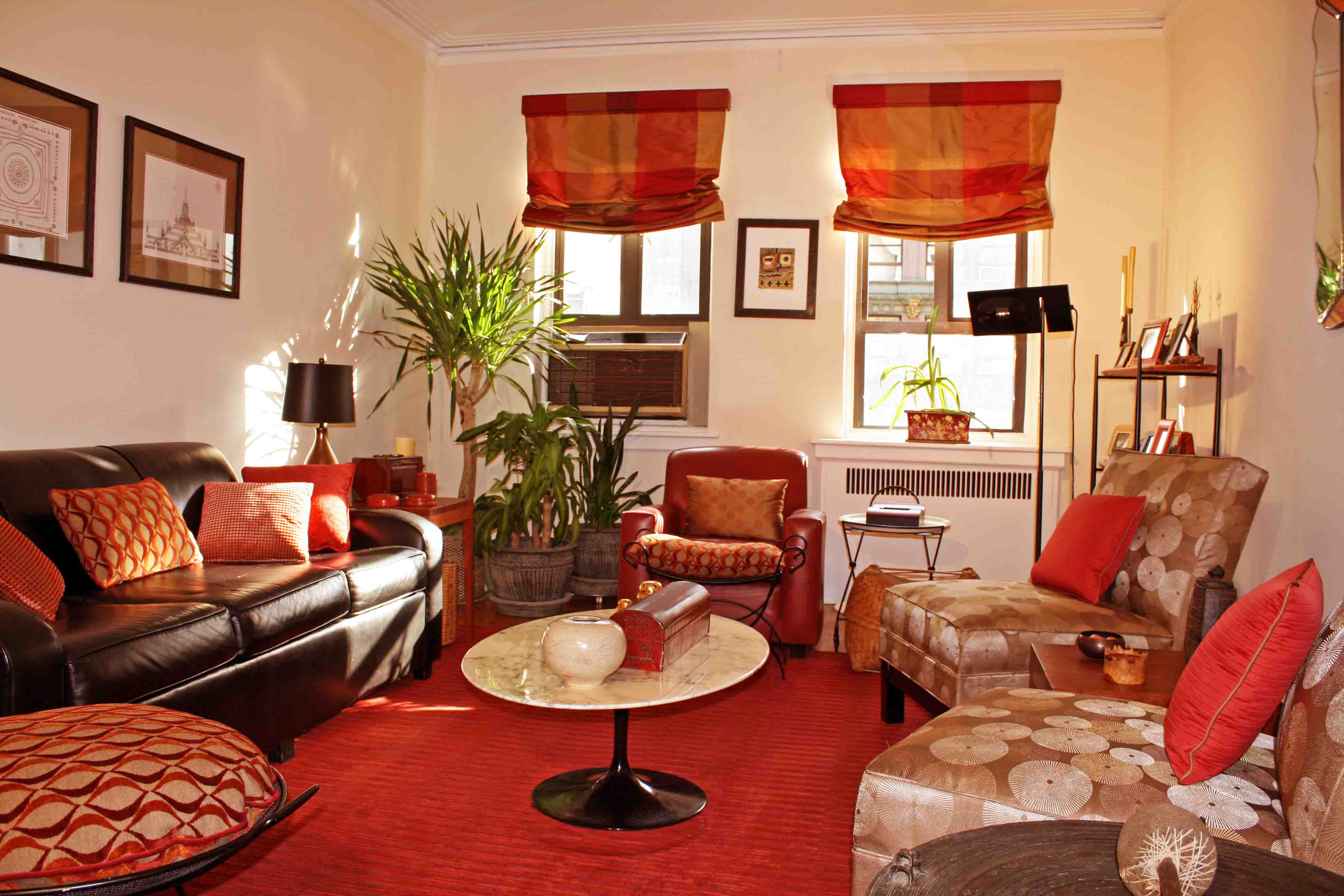awesome red colors schemes decorating living room pictures ideas