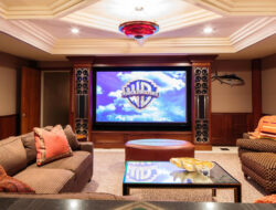Ideas to Decorate a Living Room Theaters