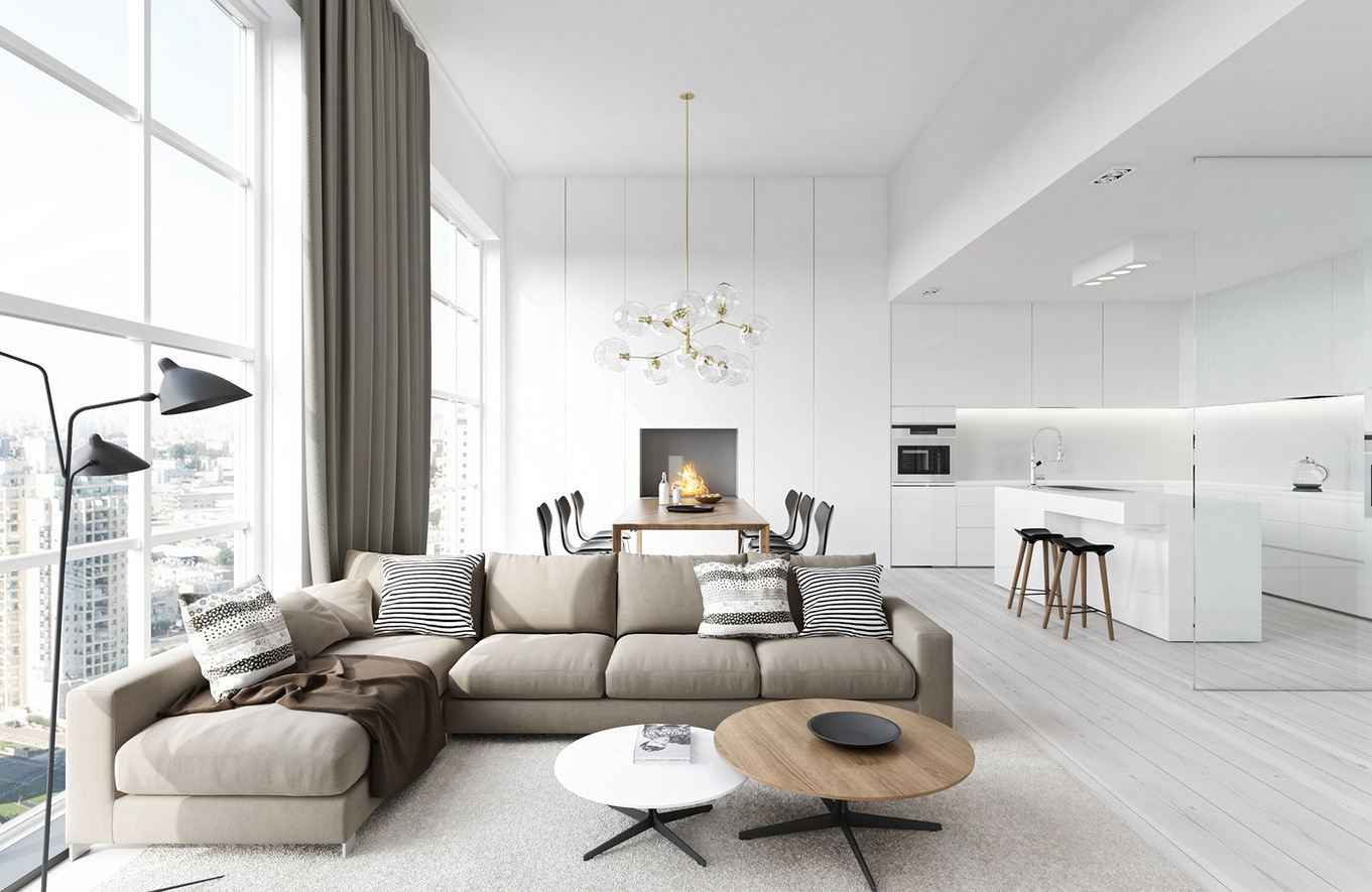 modern grey sectional sofa living room sets