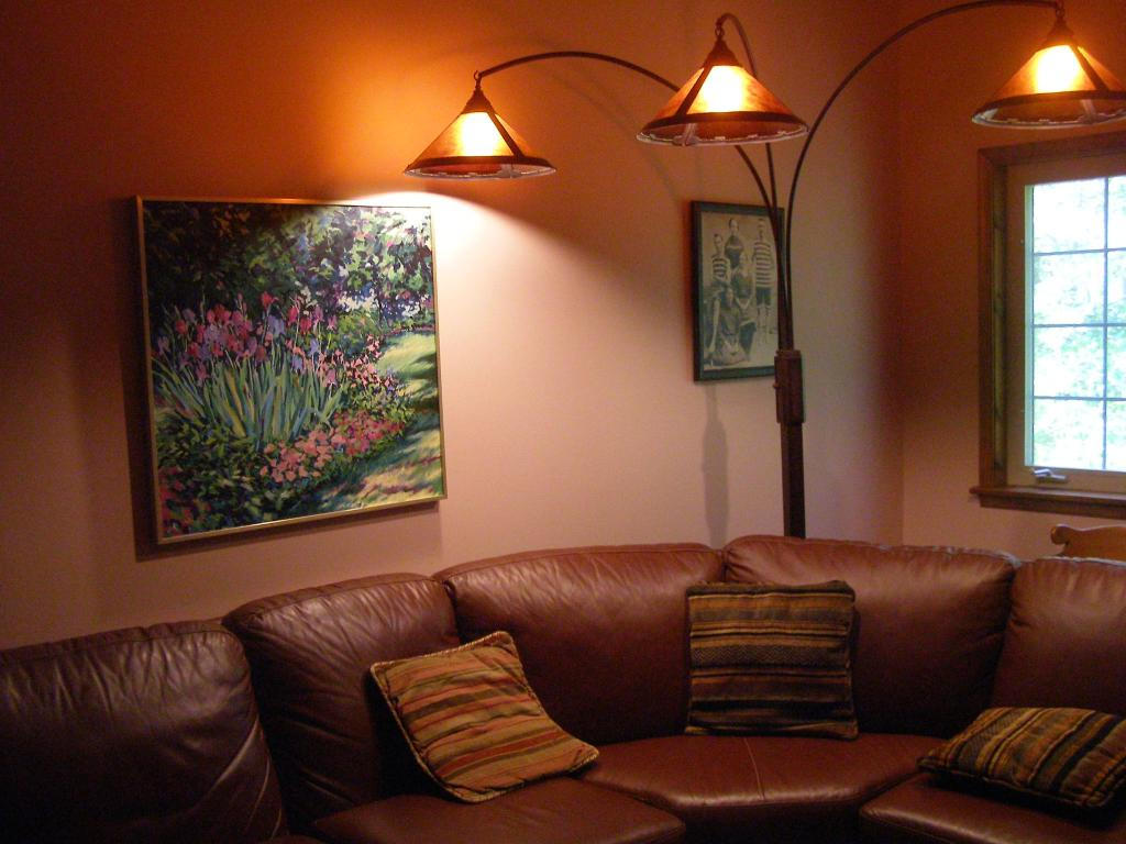 modern three floor lamps for living room indoor light fixtures