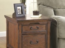 oak wood end tables with storage design for living room side tables for small spaces