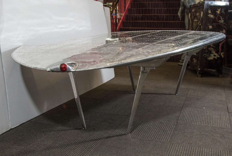 Airplane Wing Coffee Table