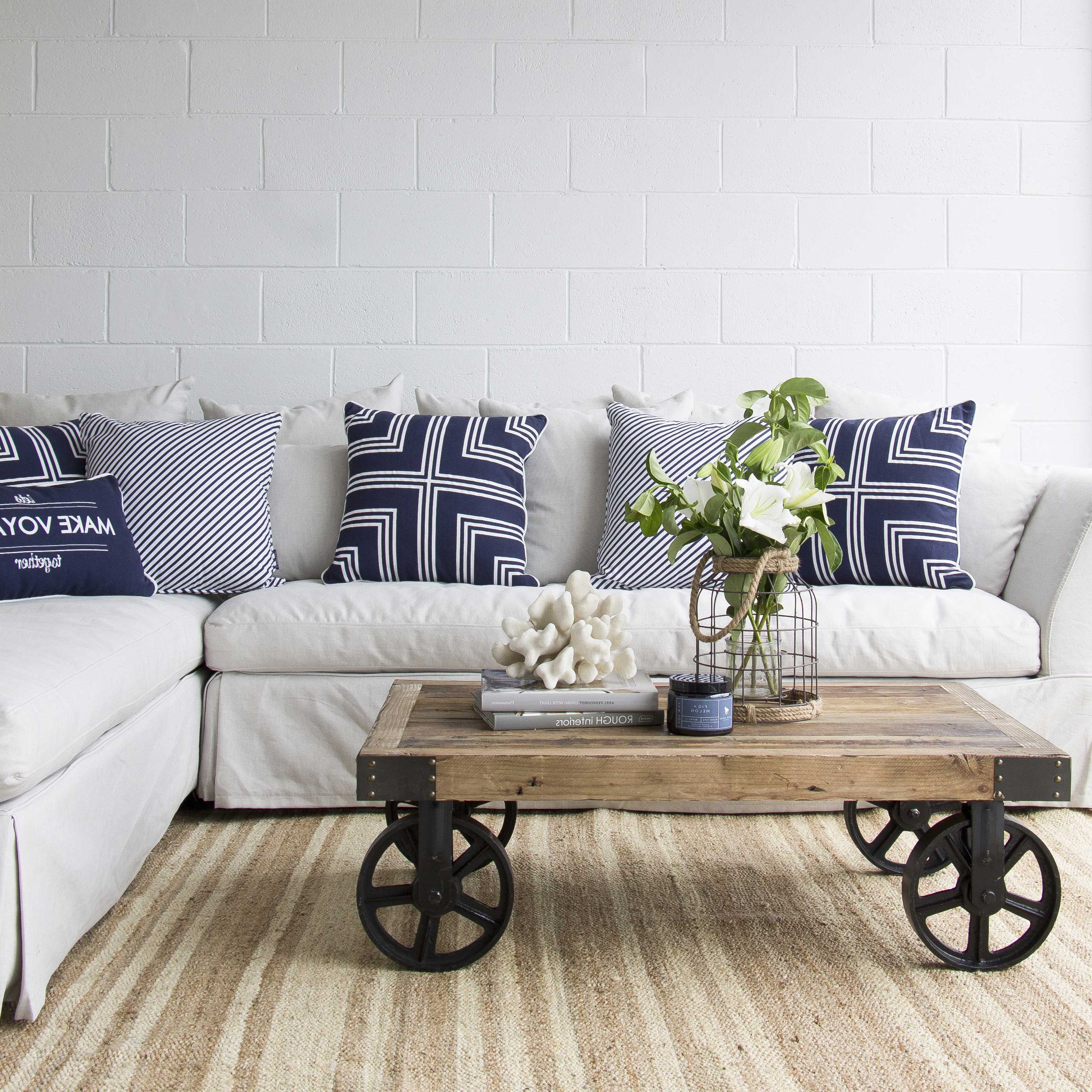 Beach Themed Coffee Table Decor