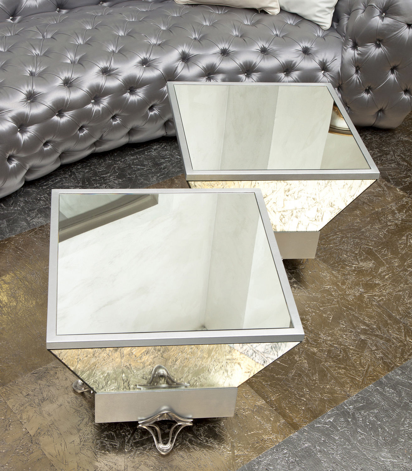 Cheap Mirrored Coffee Table Furniture | Roy Home Design