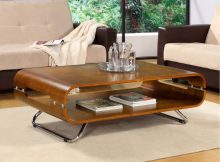 chrome and wood coffee table 06