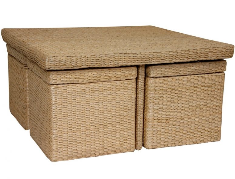 Coffee Table With Chairs Underneath