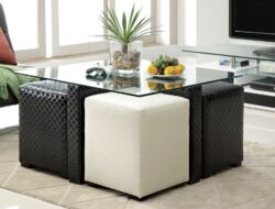 Coffee Table With Chairs Underneath