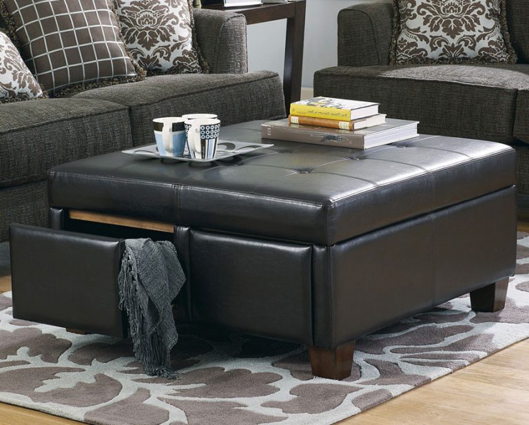 Cushion Coffee Table With Storage Furniture