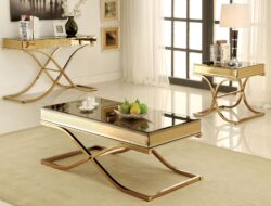 Mirrored Coffee Table Set Ideas