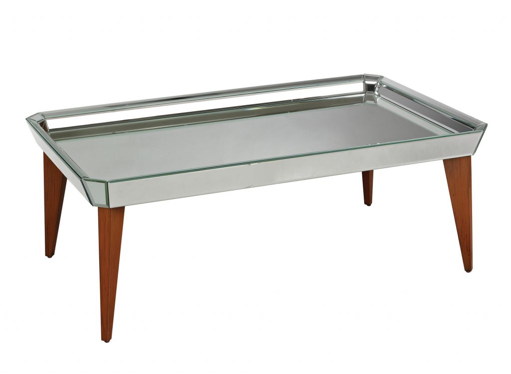 Mirrored Coffee Table Tray