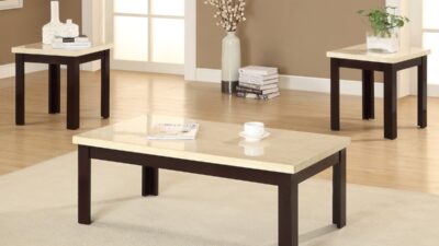 modern white coffee tables under $200