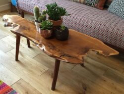 Raw Edge Coffee Table Furniture