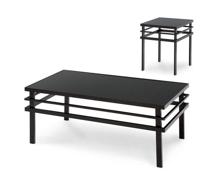 black coffee and end table sets 19