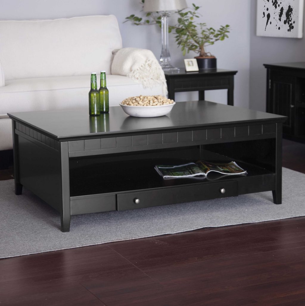 Black Coffee And End Table Sets Furniture
