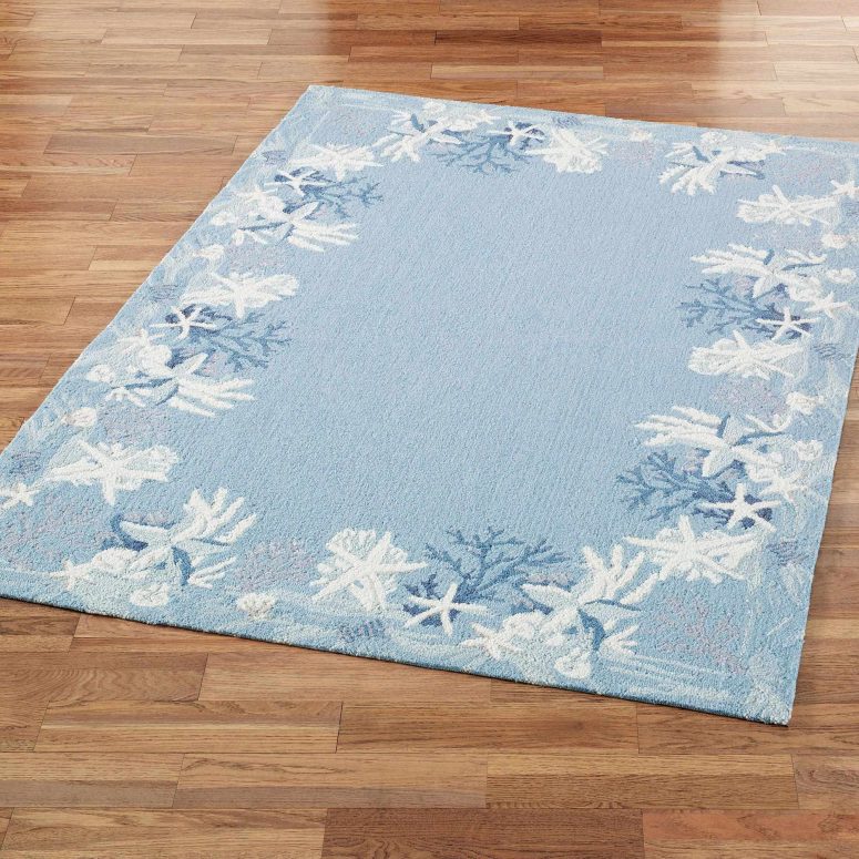 Coastal Kitchen Rugs Themed