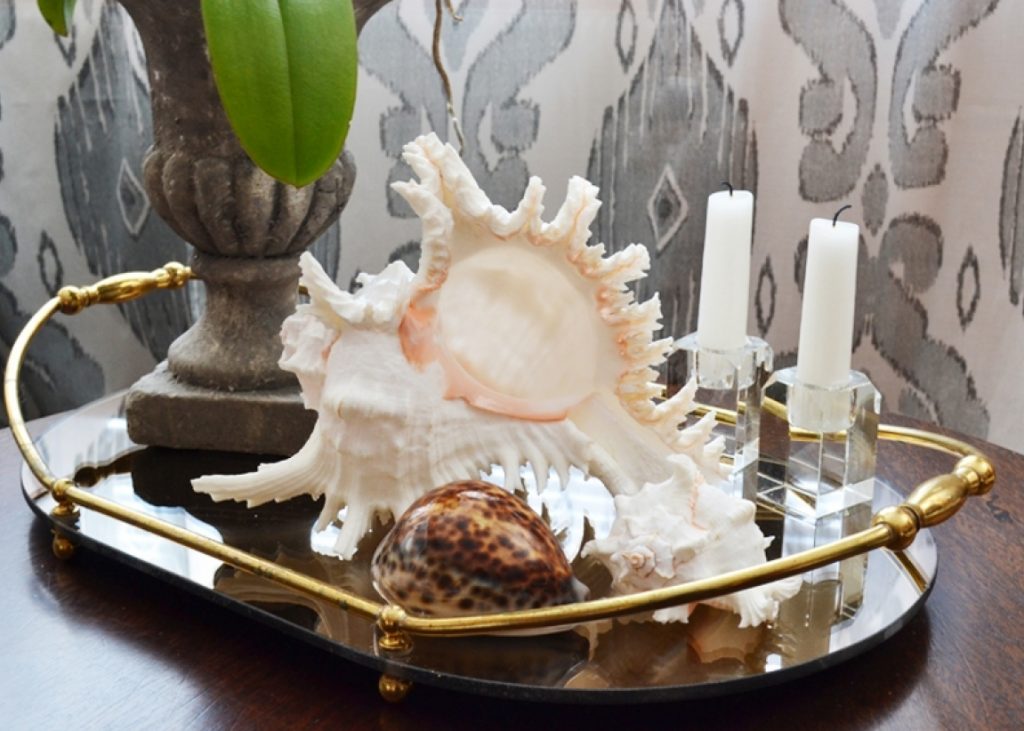 Gold Coffee Table Tray Decor