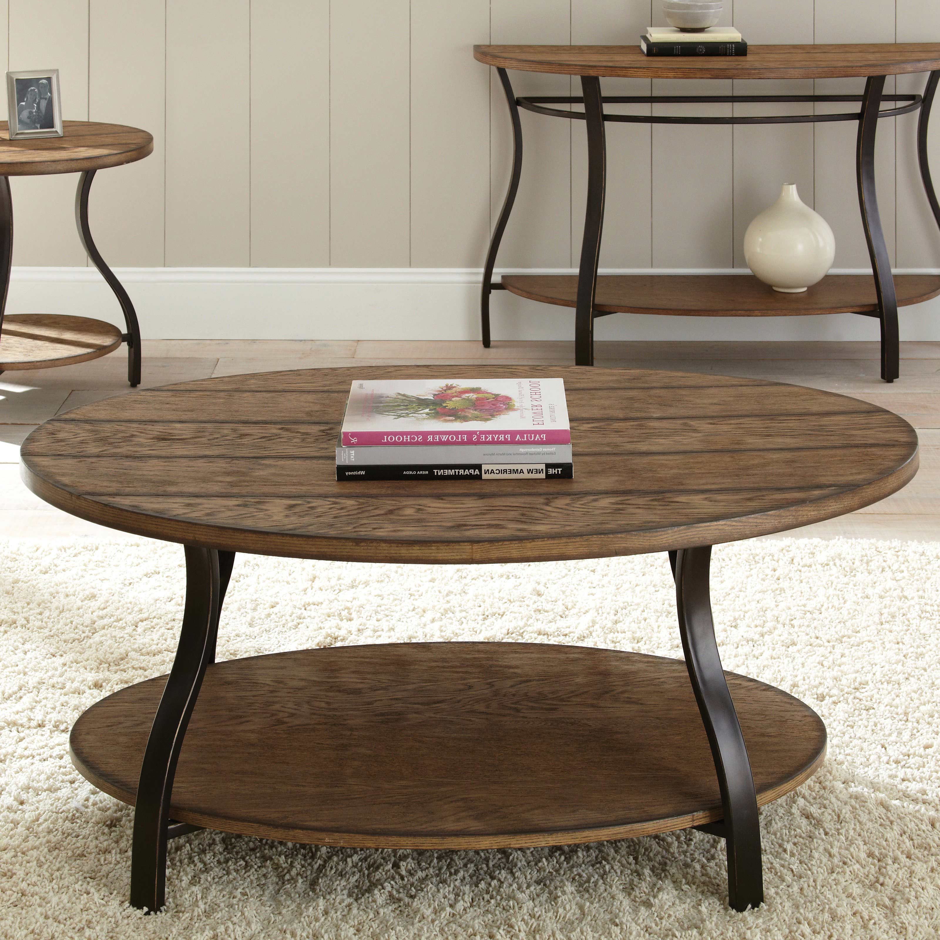 oval coffee table sets 01