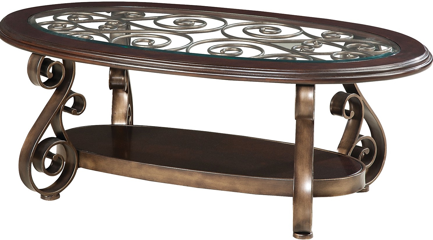 oval coffee table sets 17