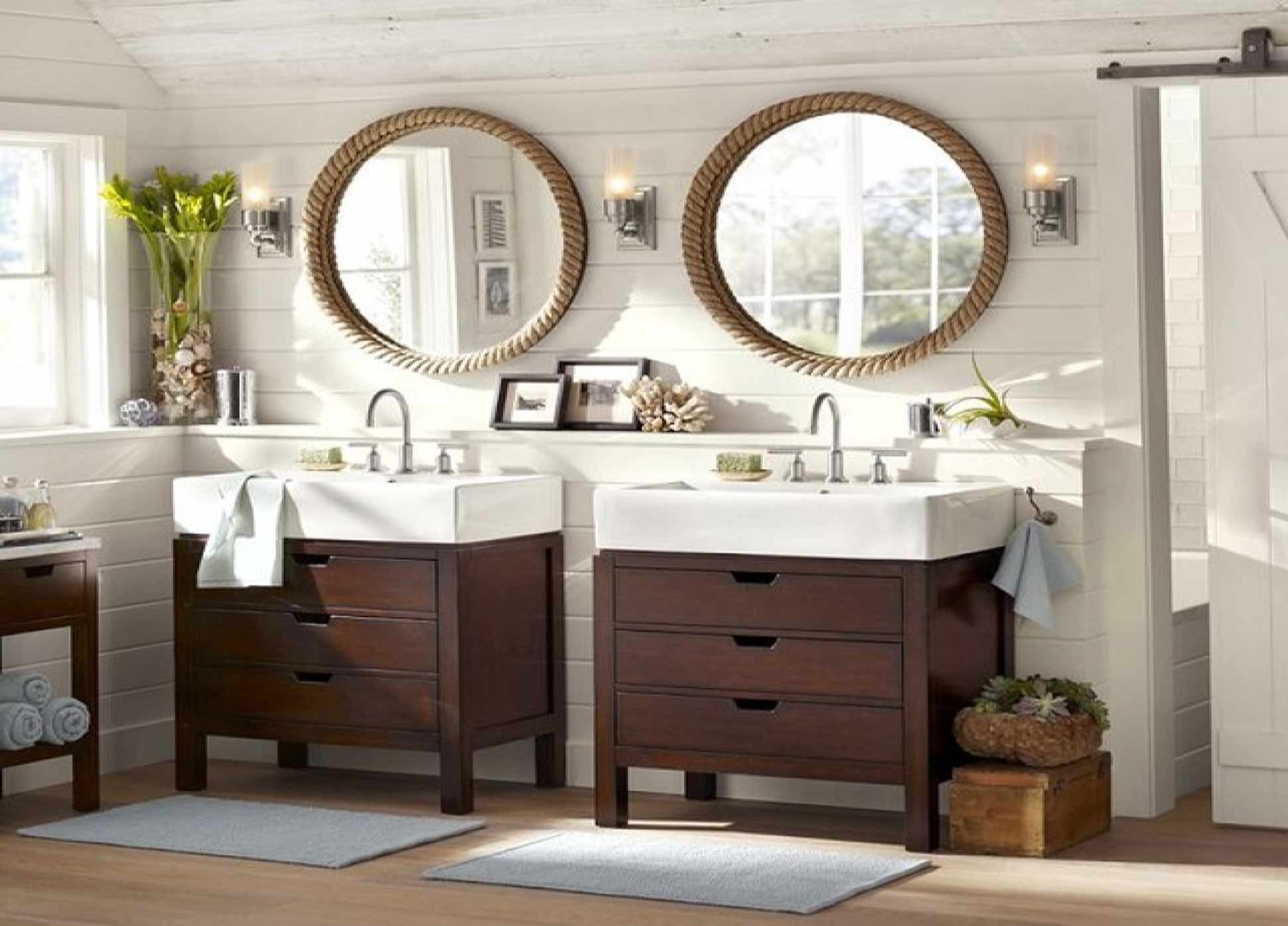 Pottery Barn Davis Bathroom Vanity Stain Color