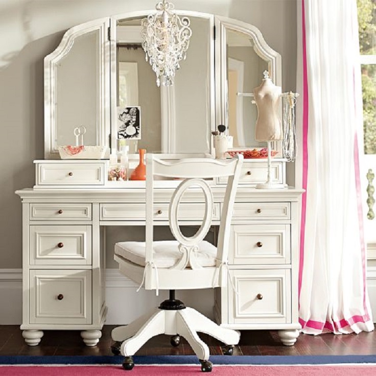 Pottery Barn Vanity Chair Furniture | Roy Home Design