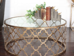 Quatrefoil Coffee Table for Living Room