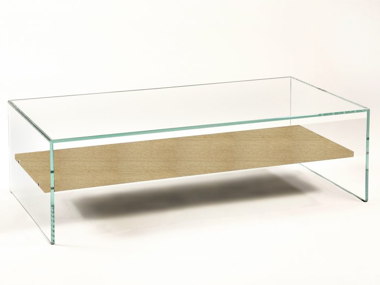 Square Acrylic Coffee Table